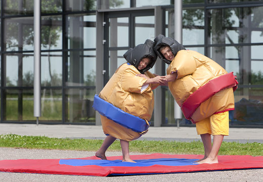 Encomende trajes de sumô infláveis ​​para crianças. Compre ternos de sumô infláveis ​​online na JB Insuflaveis Portugal