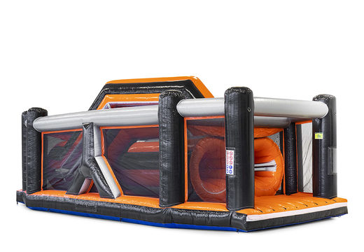 Encomende a pista de obstáculos modular gigante inflável Tunnel Twister para crianças. Compre cursos de obstáculos infláveis ​​online agora na JB Insuflaveis Portugal