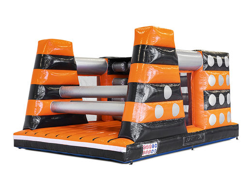 Encomende o curso de assalto Gate Dodger modular gigante inflável para crianças. Compre cursos de obstáculos infláveis ​​online agora na JB Insuflaveis Portugal