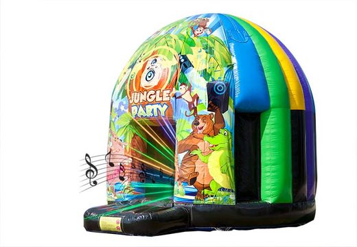 Compre castelo inflável de discoteca inflável de 4,5 metros em vários temas para crianças