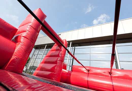 Compre futebol de mesa inflável esportivo vermelho preto com embarque exclusivo